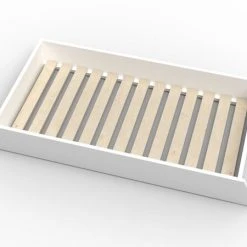 Kiteen Notte Vuodevaatelaatikko 158x75 Cm Valkoinen