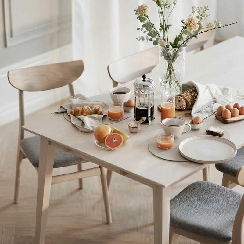 Rowico Filippa Ruokapöytä 180x90 Cm Valkoöljytty Tammi 5 Rowico Filippa Ruokapöytä 180x90 Cm Valkoöljytty Tammi - Image 3