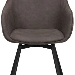 Rowico Alison Tuoli Tummanharmaa/musta