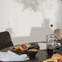 Rowico Carradele-Nagano 6-hengen Pyöreä Ruokailuryhmä Valkolakattu Ruskea/beige -Veke Myymälä Rowico Carradele Nagano 6 hengen pyorea ruokailuryhma valkolakattu ruskea beige 2