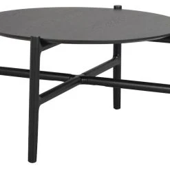 Rowico Holton Sohvapöytä Ø80 Cm Musta -Veke Myymälä Rowico Holton sohvapoyta O80 cm musta