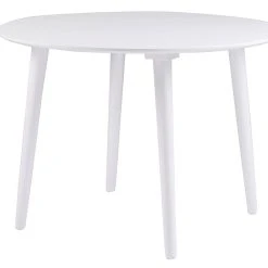 Rowico Lotta Pyöreä Ruokapöytä Ø106cm Valkoinen -Veke Myymälä Rowico Lotta pyorea ruokapoyta O 106 cm valkoinen