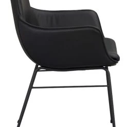 Rowico Lowell Nojatuoli Nahkaverhoiltu Musta -Veke Myymälä Rowico Lowell nojatuoli nahkaverhoiltu musta 2