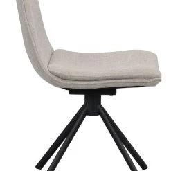 Rowico Lowell Pyörivä Tuoli Kangasverhoiltu Harmaa/musta -Veke Myymälä Rowico Lowell pyoriva tuoli kangasverhoiltu harmaa musta 2