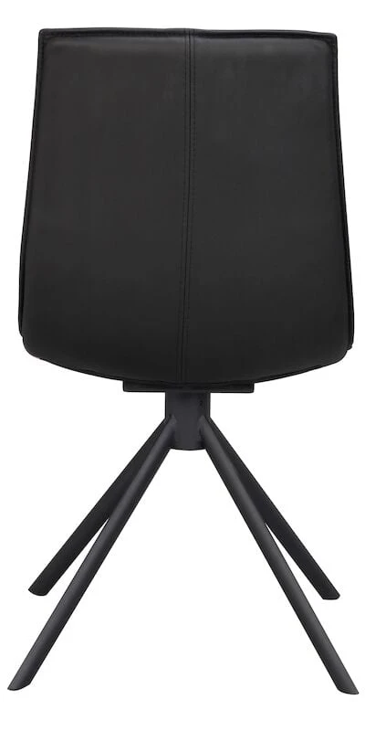 Rowico Lowell Pyörivä Tuoli Nahkaverhoiltu Musta 4 Rowico Lowell Pyörivä Tuoli Nahkaverhoiltu Musta - Image 2