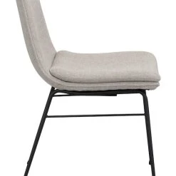 Rowico Lowell Tuoli Kangasverhoiltu Harmaa/musta -Veke Myymälä Rowico Lowell tuoli kangasverhoiltu harmaa musta 2