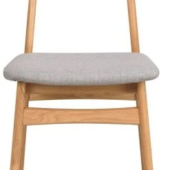 Rowico Rodham Tuoli Tammi/vaaleanharmaa