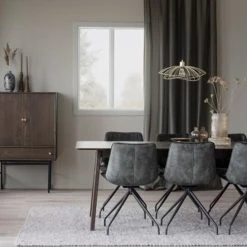 Rowico Rossport Tuoli Samettiverhoilu Vihreä -Veke Myymälä Rowico Rossport tuoli samettiverhoilu vihrea 7