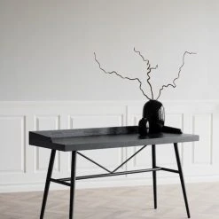 Rowico Springdale Kirjoituspöytä Musta -Veke Myymälä Rowico Springdale tyopoyta musta 2