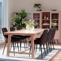 Rowico Brooklyn Ruokapöytä 95x220 Valkoöljytty Tammi