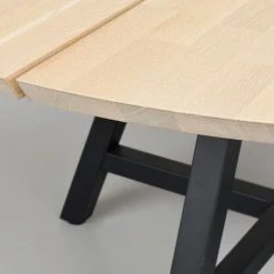 Rowico Carradale Pyöreä Ruokapöytä Ø 150 Cm Valkopesty/musta A-jaloilla 9 Rowico Carradale Pyöreä Ruokapöytä Ø 150 Cm Valkopesty/musta A-jaloilla -Veke Myymälä Rowico carradale pyorea ruokapoyta O 150cm valkopesty musta A jalalla 1