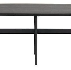 Rowico Colton Ovaali Sohvapöytä 180x50 Cm Musta -Veke Myymälä Rowico colton ovaali sohvapoyta 180x50 cm musta 1