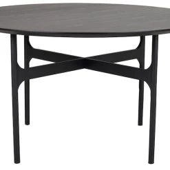 Rowico Colton Pyöreä Ruokapöytä Ø 135 Cm Musta -Veke Myymälä Rowico colton pyorea ruokapoyta O135 cm musta 1