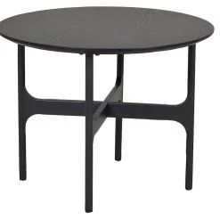 Rowico Colton Pyöreä Sohvapöytä Ø 55 Cm Musta -Veke Myymälä Rowico colton pyorea sohvapoyta O55 cm musta