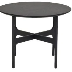 Rowico Colton Pyöreä Sohvapöytä Ø 55 Cm Musta -Veke Myymälä Rowico colton pyorea sohvapoyta O55 cm musta 1