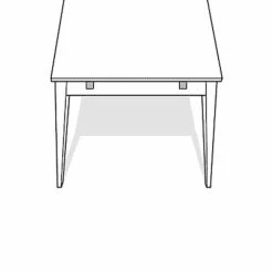 Rowico Everett Ruokapöytä 180x100 Cm Musta -Veke Myymälä Rowico everett ruokapoyta 180x100 jatkopala mahdollisuus