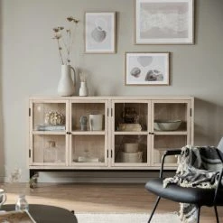 Rowico Marshalle Senkki 4-ovinen Musta -Veke Myymälä Rowico marshalle senkki vaalea