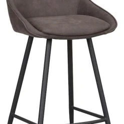 Rowico Sierra Baarituoli Tummanharmaa/musta -Veke Myymälä Rowico sierra baarituoli tummanharmaa musta