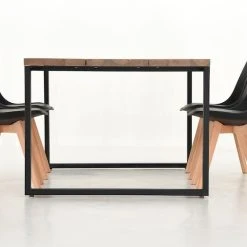 Veke Ruska-Salla 4-hengen Ruokailuryhmä Antiikkipetsattu/musta/musta -Veke Myymälä Ruska Salla 4 hengen ruokailuryhma manty musta musta 4 0