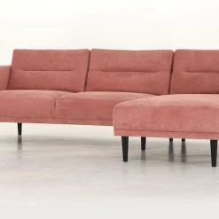 Veke Salo Divaanisohva Oikea Roosa Lisboa 23, Wenge Jalat -Veke Myymälä Salo divaanisohva oikea roosa lisboa 23 wenge jalat 1 0