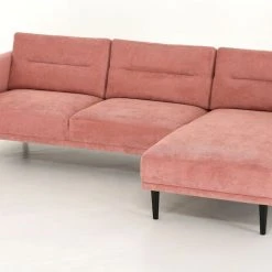 Veke Salo Divaanisohva Oikea Roosa Lisboa 23, Wenge Jalat -Veke Myymälä Salo divaanisohva oikea roosa lisboa 23 wenge jalat 1 1