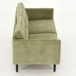 Veke Salo 3-istuttava Sohva Vihreä Lisboa 24, Wenge Jalat -Veke Myymälä Salo sohva 3 istuttava vihrea lisboa 24 wenge jalat 4 2