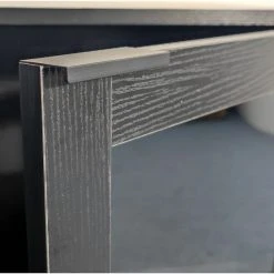 Tenstar Siera Matala Vitriini 80x40x80 Cm Musta -Veke Myymälä Siera lasiovikaappi matala musta4