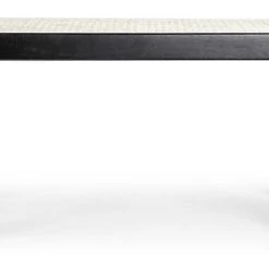 Veke Twin Penkki 80 Cm öljytty Musta/rottinki -Veke Myymälä Twin penkki 80 cm musta rottinki