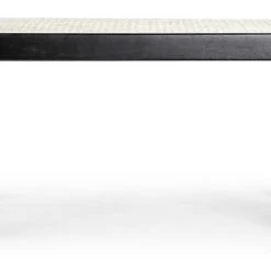 Veke Twin Penkki 80 Cm öljytty Musta/rottinki -Veke Myymälä Twin penkki 80 cm musta rottinki 1