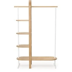 Umbra Bellwood Vaateteline Luonnonväri/valkoinen -Veke Myymälä Umbra bellwood vaateteline luonnonvari valkoinen 4