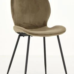 Veke Aava Tuoli Beige Sametti