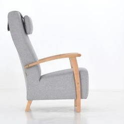 Veke Aina Nojatuoli Vaaleanharmaa Grass 86, Tammen Väriset Koivu Käsinojat -Veke Myymälä Veke Aina nojatuoli vaaleanharmaa Grass 86 tammi kasinojat 4 0