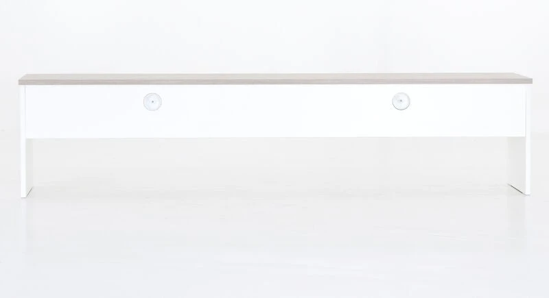 Veke Alava Tv-taso 175 Cm Valkoinen/hopea Jalava 4 Veke Alava Tv-taso 175 Cm Valkoinen/hopea Jalava - Image 2