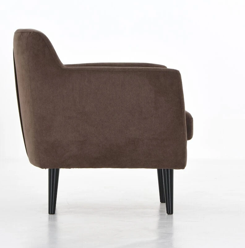 Veke Apila Nojatuoli Tummanruskea Soro 28 Wenge Jalat - Image 4