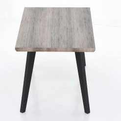 Veke Chicago Ruokapöytä 140x80 Cm Puunväri, Mustat Jalat -Veke Myymälä Veke Chicago ruokapoyta 140x80 cm puunvari mustat jalat 4 2