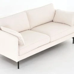 Veke Cosy Teddy 3-istuttava Sohva Luonnonvalkoinen Oreo 8