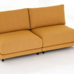 Veke Fanni 3-istuttava Sohva Ilman Käsinojia Okra Copenhagen 400 -Veke Myymälä Veke Fanni 3 istuttava sohva ilman kasinojia okra Copenhagen 400 1 2