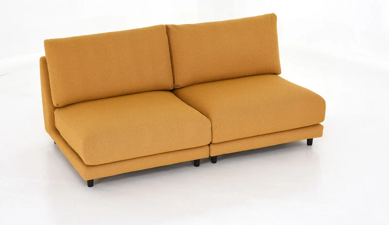 Veke Fanni 3-istuttava Sohva Ilman Käsinojia Okra Copenhagen 400 - Image 4