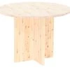 Veke Havu Pyöreä Ruokapöytä Ø100 Cm Puuvalmis -Veke Myymälä Veke Havu pyorea ruokapoyta O100 cm puuvalmis 1 1