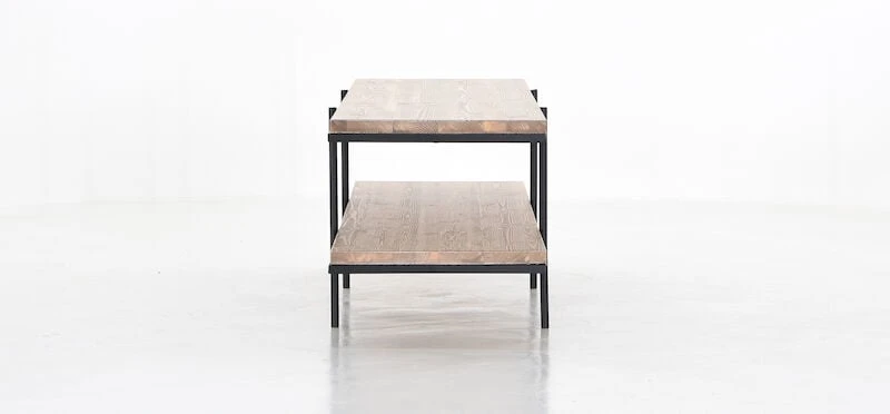 Veke Hilja Tv-taso Antiikkipetsattu/musta 4 Veke Hilja Tv-taso Antiikkipetsattu/musta - Image 2