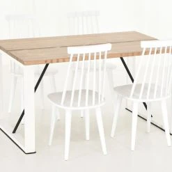 Veke Honka-Lotta 4-hengen Ruokailuryhmä Antiikki/valkoinen Valkoinen Tuoli -Veke Myymälä Veke Honka Lotta ruokailuryhma 4 hengen antiikki valkoinen valkoinen tuoli 1 1