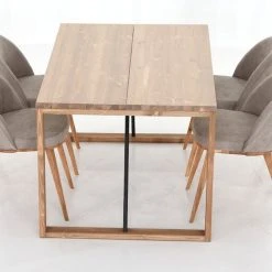 Veke Honka-Louna 4-hengen Ruokailuryhmä Antiikki/kitti-tammi -Veke Myymälä Veke Honka Louna 4 hengen ruokailryhma antiikki kitti tammijalat 4 2