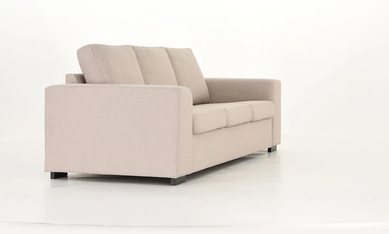 Veke Joel 3-istuttava Sohva Hiekka Malmo New 08 Kangas Wenge Jalat - Image 2