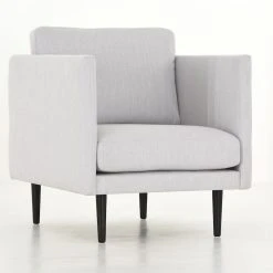 Veke Kajo Nojatuoli Vaaleanharmaa Ronda 80, Mustat Jalat -Veke Myymälä Veke Kajo nojatuoli vaaleanharmaa Ronda 80 mustat jalat 1 0