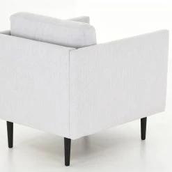 Veke Kajo Nojatuoli Vaaleanharmaa Ronda 80, Mustat Jalat -Veke Myymälä Veke Kajo nojatuoli vaaleanharmaa Ronda 80 mustat jalat 6 1