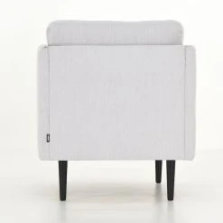 Veke Kajo Nojatuoli Vaaleanharmaa Ronda 80, Mustat Jalat -Veke Myymälä Veke Kajo nojatuoli vaaleanharmaa Ronda 80 mustat jalat 8 0