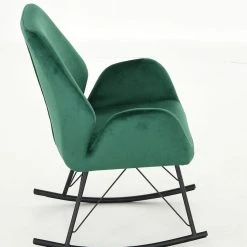 Veke Laine Keinutuoli Tummanvihreä Sametti -Veke Myymälä Veke Laine keinutuoli tummanvihrea sametti 4 2