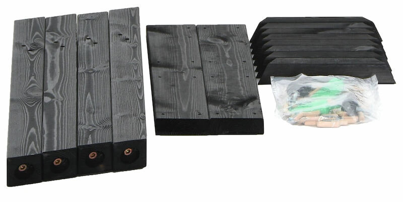 Veke Lana Pyöreän Pöydän Puujalat Musta 3 Veke Lana Pyöreän Pöydän Puujalat Musta