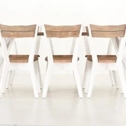 Veke Lana 6-hengen Ruokailuryhmä Antiikkipetsattu/valkoinen -Veke Myymälä Veke Lana ruokailuryhma 6 hengen antiikkipetsattu valkoinen 0 0