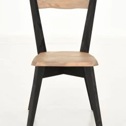 Veke Lana Tuoli Musta/antiikkipetsattu -Veke Myymälä Veke Lana tuoli musta antiikkipetsattu 0 1